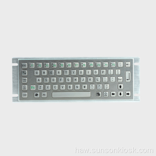 ʻO Braille Metal Keyboard me ka Pad Touch